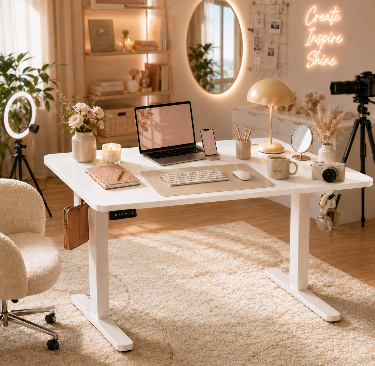Desknovra 55" Electric Standing Desk